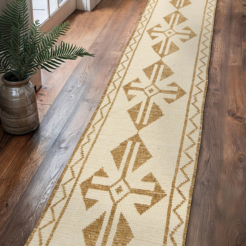 Vintage Tribal Runner Rug - 2' 11" x 14' 4" (35" x 172") - K0085168