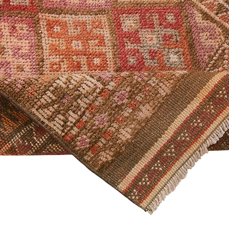 Vintage Tribal Runner Rug - 2' 10" x 12' 10" (34" x 154") - K0085173