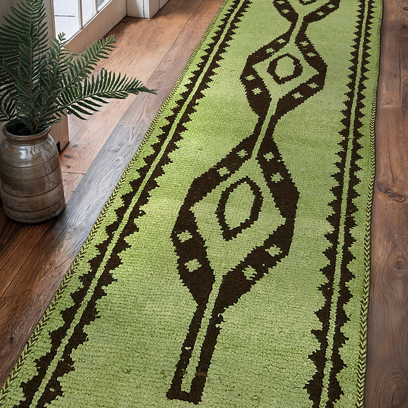 Alfombra Vintage de pasillo - 97 cm x 345 cm - K0085179