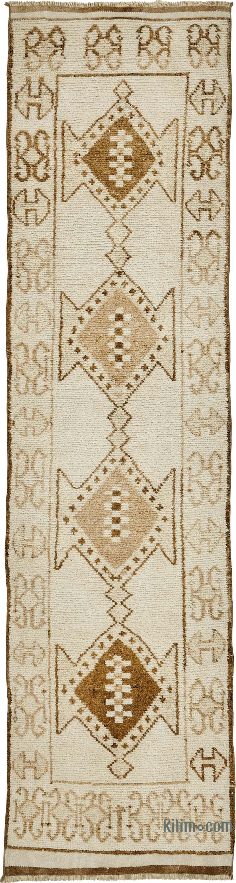 Vintage Tribal Runner Rug - 2' 9" x 11' 7" (33" x 139") - K0085184