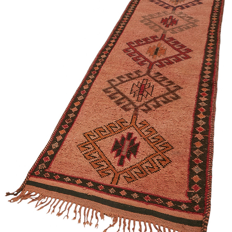 Alfombra Vintage de pasillo - 95 cm x 405 cm - K0085185