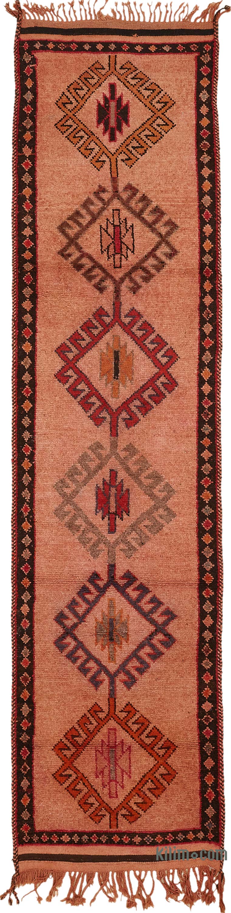 Alfombra Vintage de pasillo - 95 cm x 405 cm - K0085185