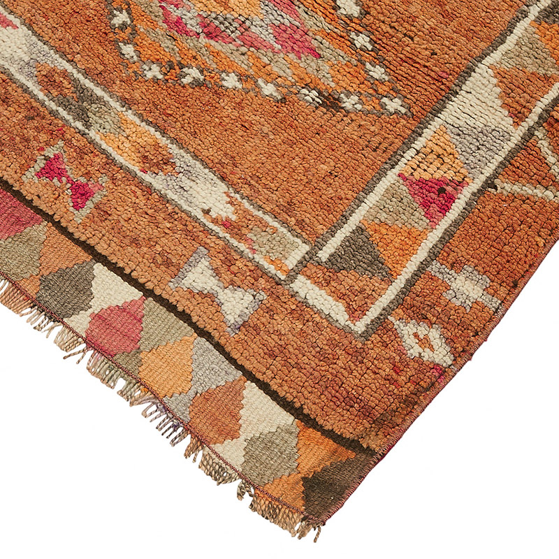 Alfombra Vintage de pasillo - 95 cm x 343 cm - K0085186