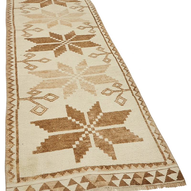 Vintage Tribal Runner Rug - 3' 5" x 11' 2" (41" x 134") - K0085187