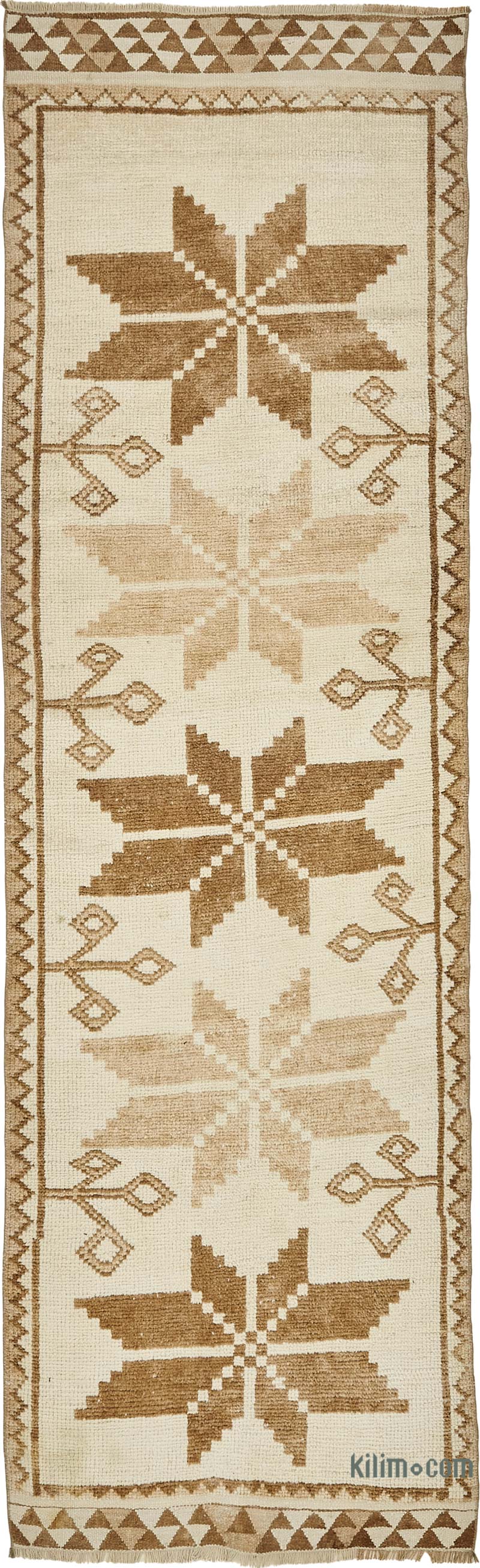 Vintage Tribal Runner Rug - 3' 5" x 11' 2" (41" x 134") - K0085187