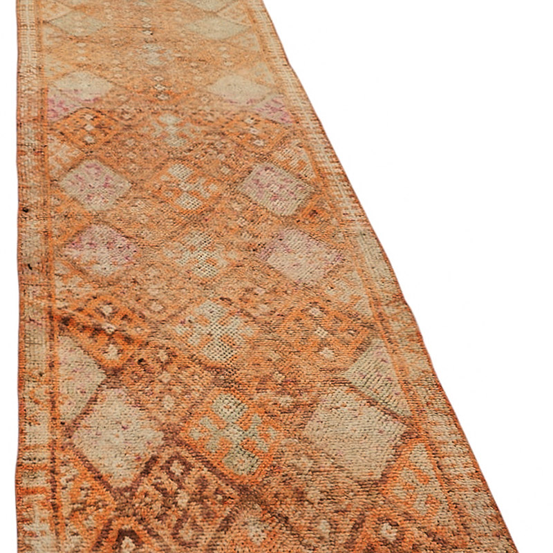 Vintage Tribal Runner Rug - 2' 11" x 13' 9" (35" x 165") - K0085190