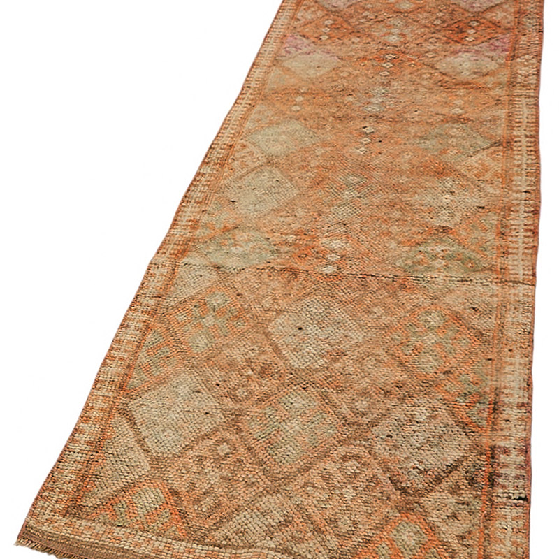 Vintage Tribal Runner Rug - 2' 11" x 13' 9" (35" x 165") - K0085190