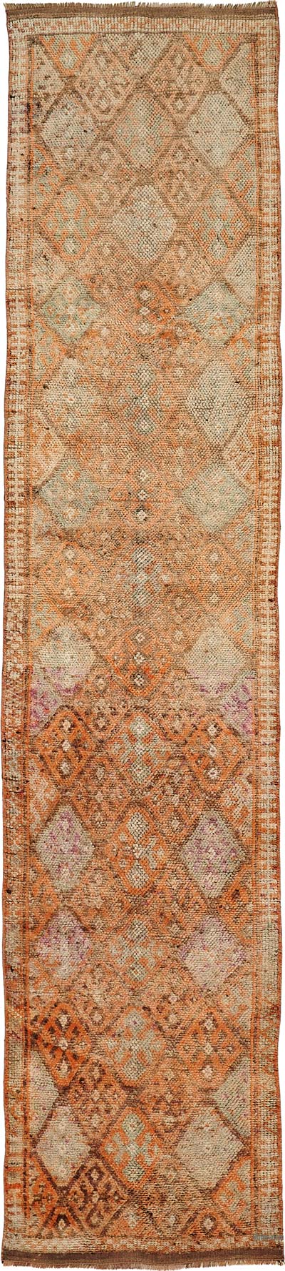 Alfombra Vintage de pasillo - 90 cm x 420 cm