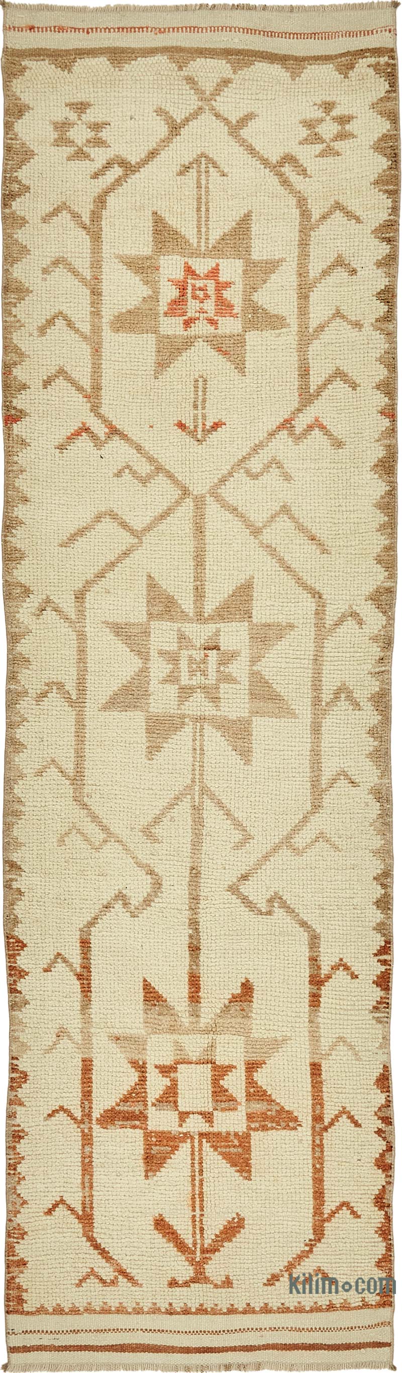 Vintage Anadolu Yolluk - 92 cm x 315 cm - K0085193