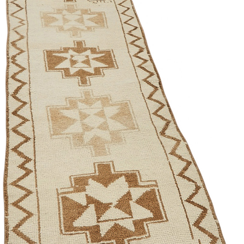 Vintage Tribal Runner Rug - 2' 10" x 11' 5" (34" x 137") - K0085195