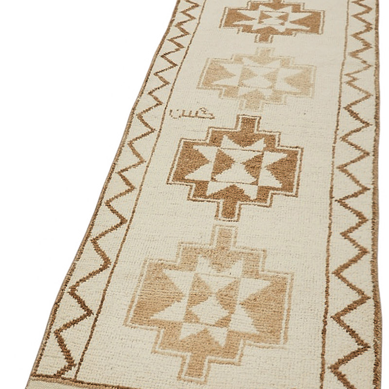 Vintage Tribal Runner Rug - 2' 10" x 11' 5" (34" x 137") - K0085195