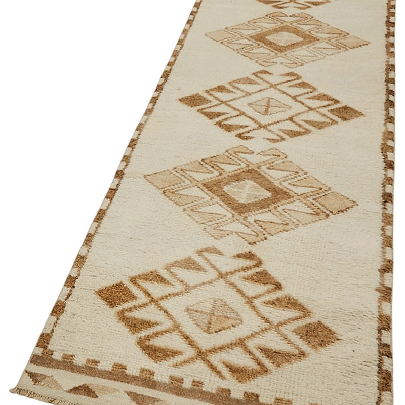Vintage Tribal Runner Rug - 2' 10" x 11' 7" (34" x 139") - K0085197