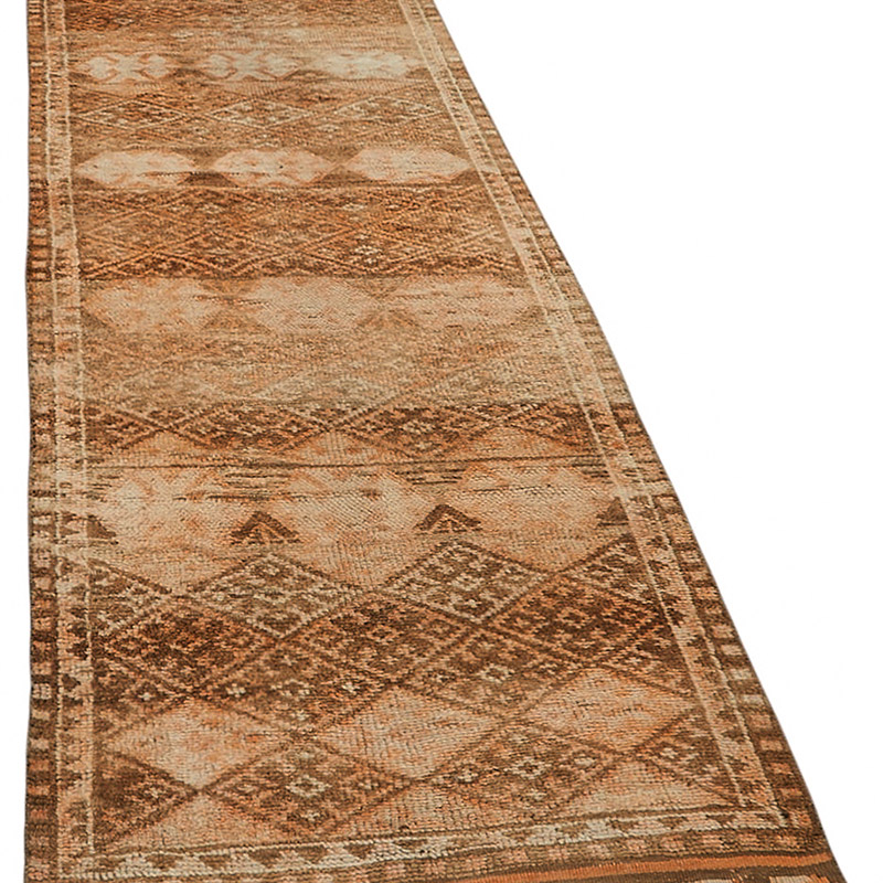 Vintage Tribal Runner Rug - 3'  x 11' 5" (36" x 137") - K0085198