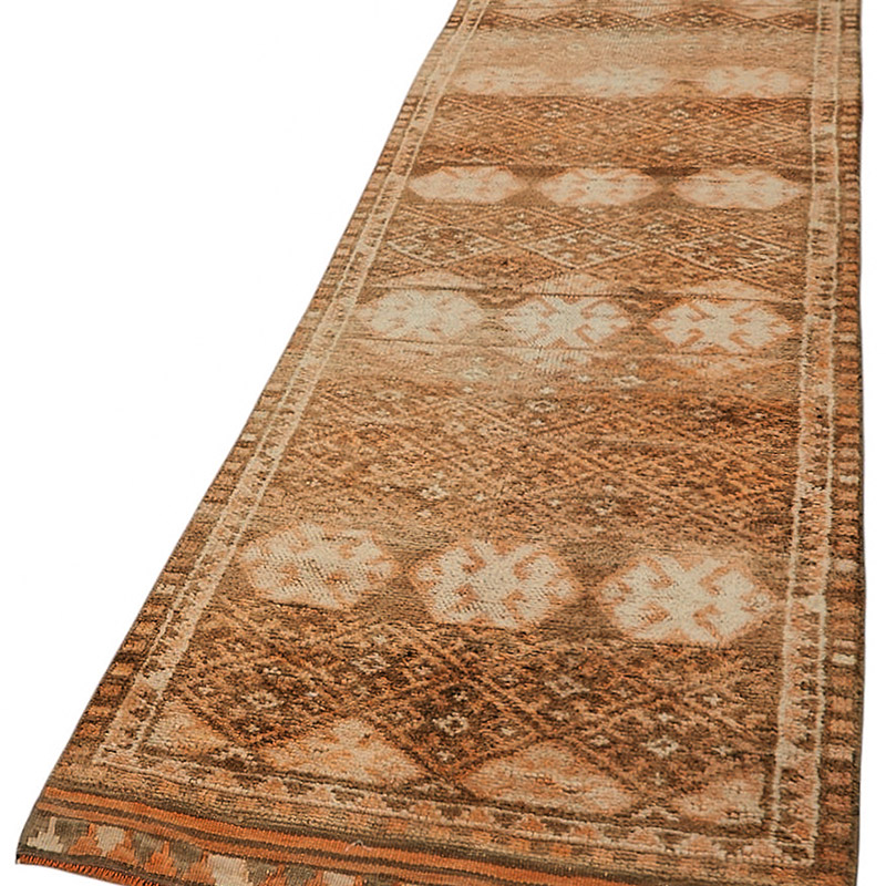 Vintage Tribal Runner Rug - 3'  x 11' 5" (36" x 137") - K0085198