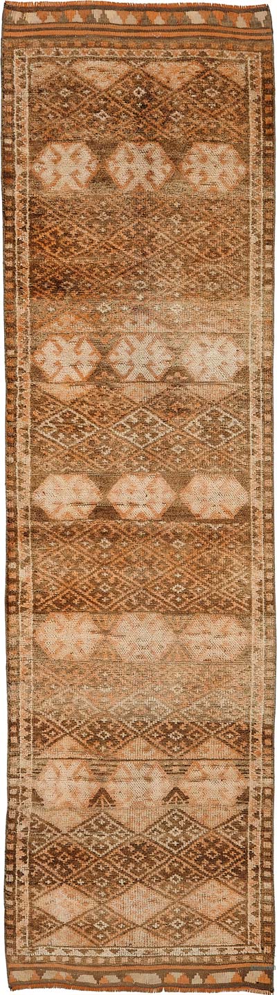 Alfombra Vintage de pasillo - 92 cm x 347 cm