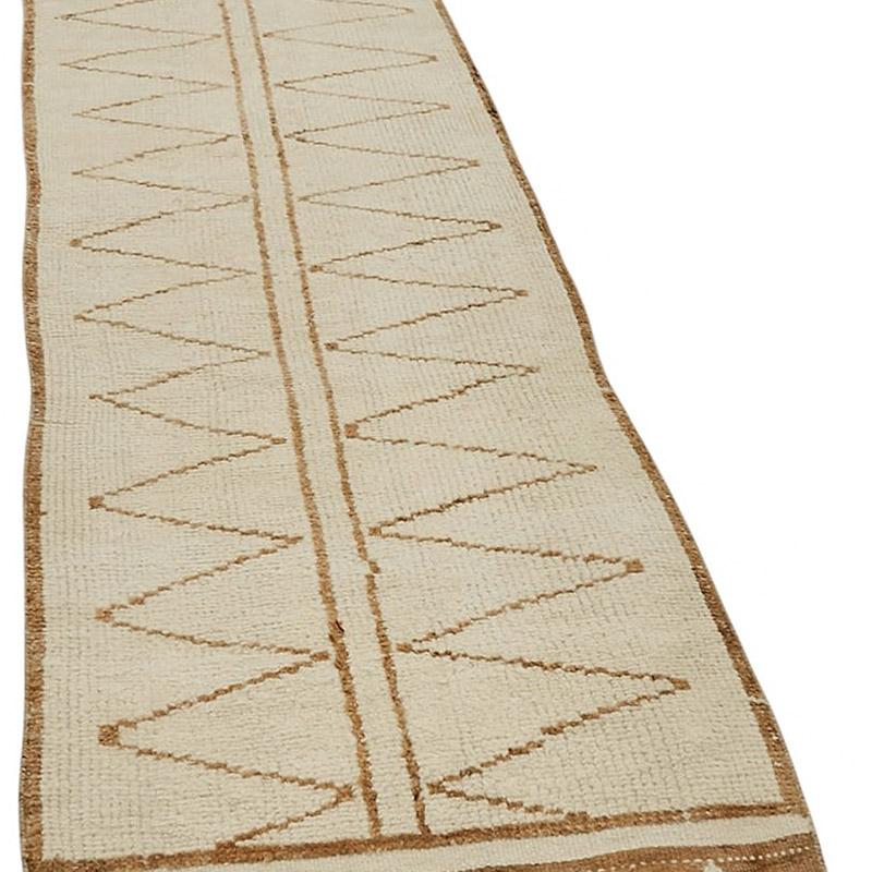 Vintage Tribal Runner Rug - 2' 11" x 11'  (35" x 132") - K0085199