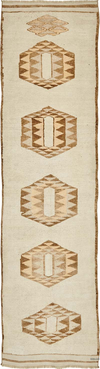 Vintage Anadolu Yolluk - 96 cm x 377 cm