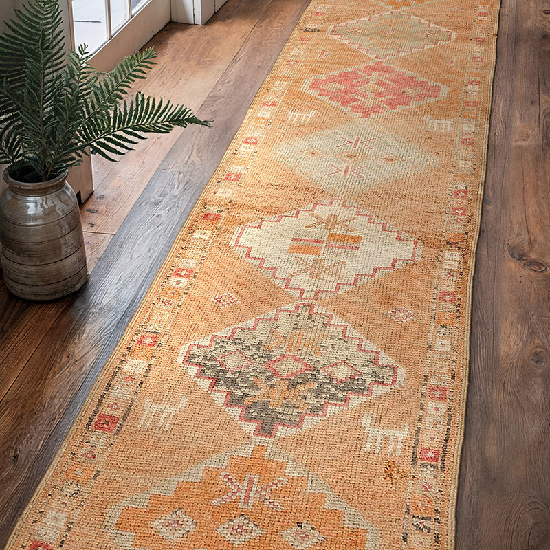 Vintage Anadolu Yolluk - 80 cm x 356 cm - K0085202