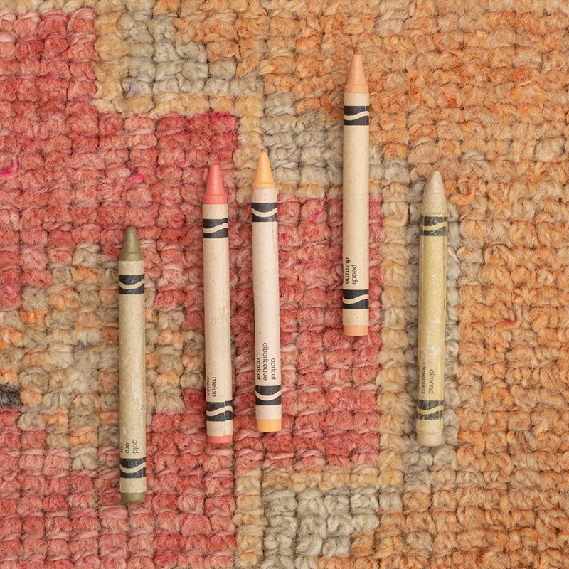 Alfombra Vintage de pasillo - 80 cm x 356 cm - K0085202
