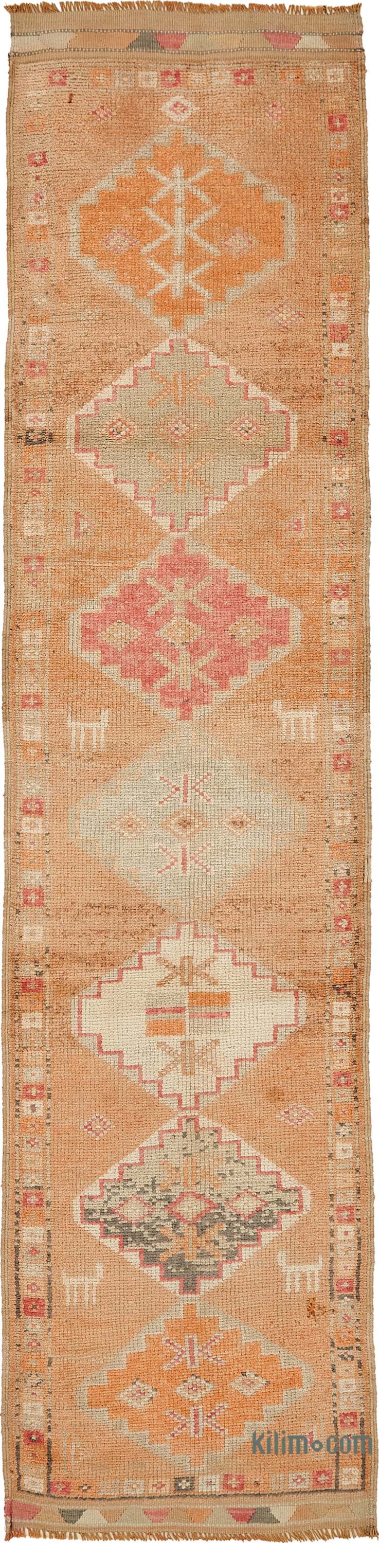 Vintage Anadolu Yolluk - 80 cm x 356 cm - K0085202