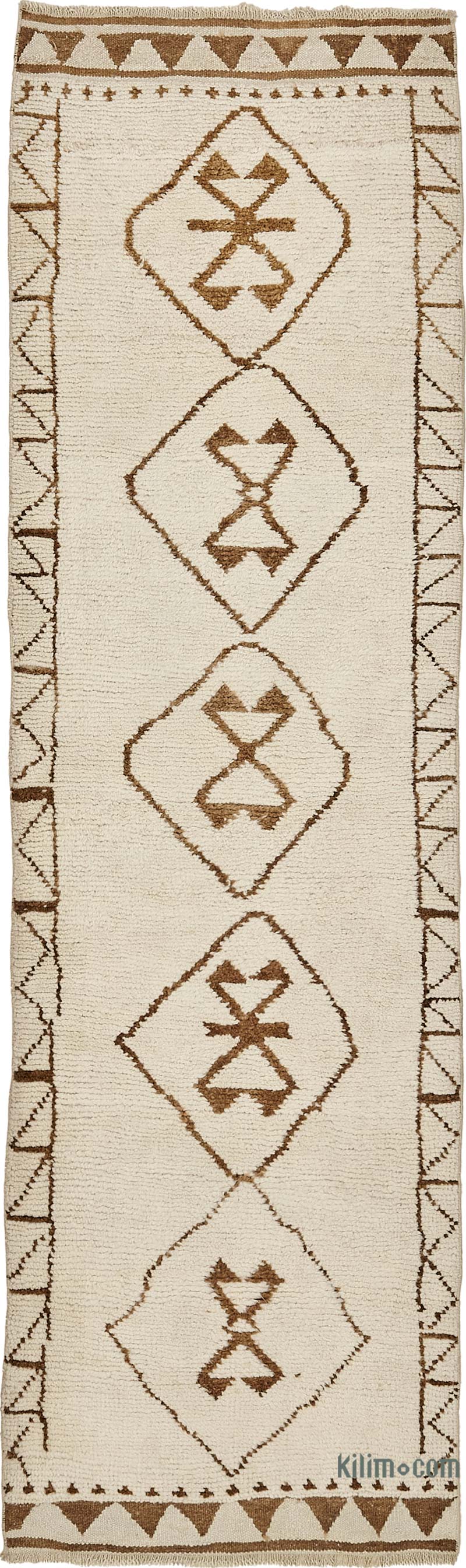 Alfombra Vintage de pasillo - 100 cm x 336 cm - K0085203