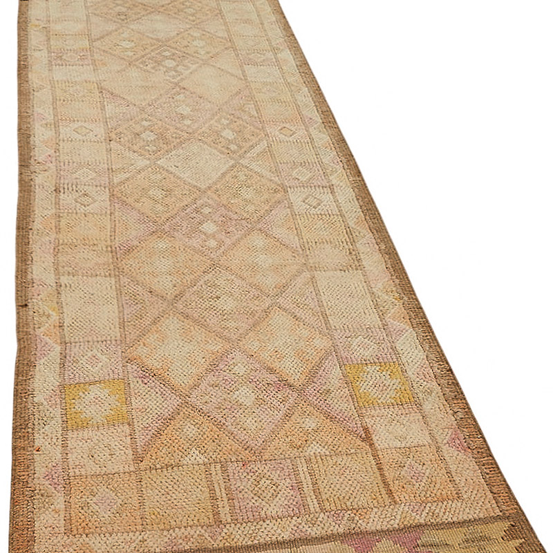 Vintage Tribal Runner Rug - 2' 11" x 11' 1" (35" x 133") - K0085204