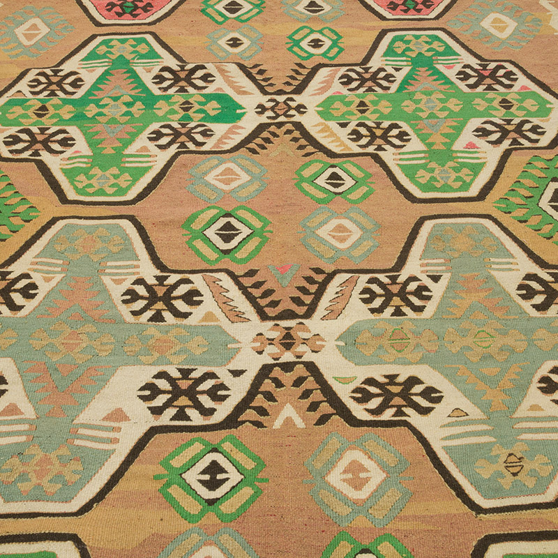 Vintage Mut Kilim Rug - 5' 6" x 9' 10" (66" x 118") - K0085209