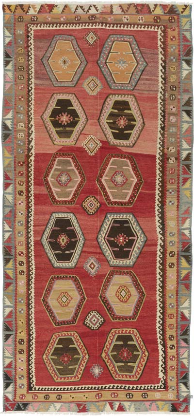 Vintage Sarkisla Kilimi - 150 cm x 323 cm
