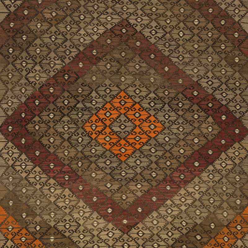 Vintage Bayburt Kilimi - 198 cm x 347 cm - K0085215