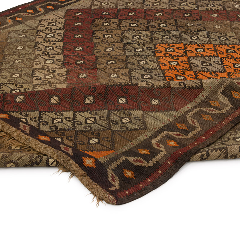 Vintage Bayburt Kilimi - 198 cm x 347 cm - K0085215