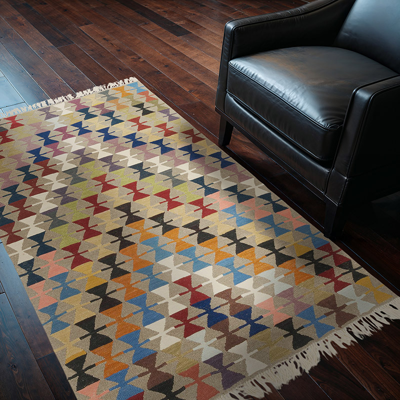 Yeni Kök Boya El Dokuma Kilim - 125 cm x 186 cm - K0085216