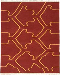 New Handwoven Turkish Kilim Rug - 8' 1" x 9' 9" (97" x 117")