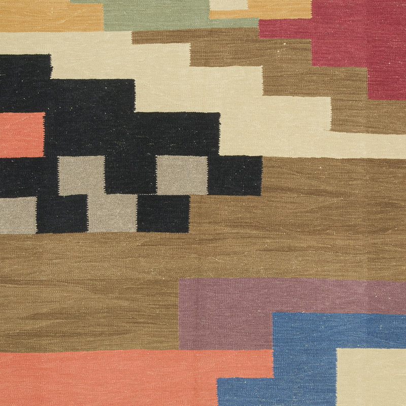 Nueva Alfombra Turca Kilim - 155 cm x 212 cm - K0085218