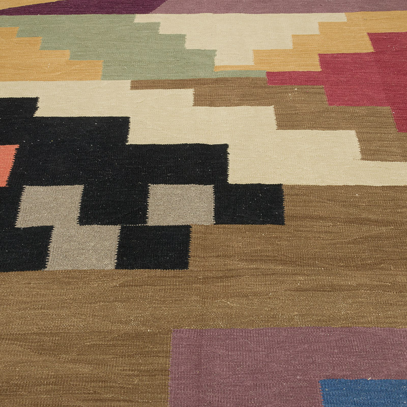 Nueva Alfombra Turca Kilim - 155 cm x 212 cm - K0085218