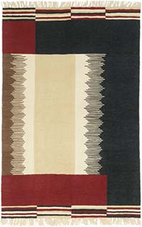 Yeni Kök Boya El Dokuma Kilim - 123 cm x 188 cm