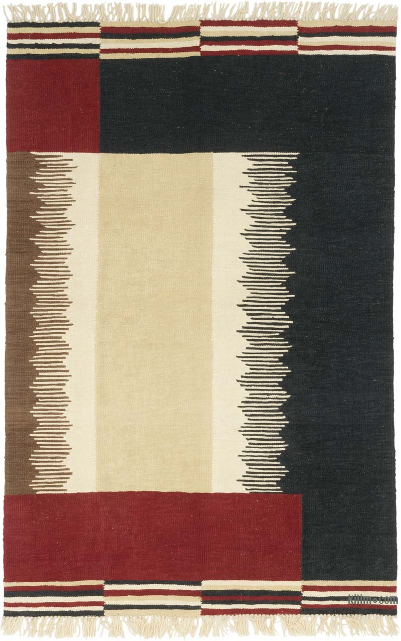 Yeni Kök Boya El Dokuma Kilim - 123 cm x 188 cm - K0085219