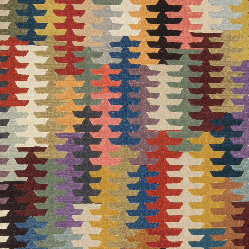 New Handwoven Turkish Kilim Rug - 5' 11" x 7' 10" (71" x 94") - K0085221