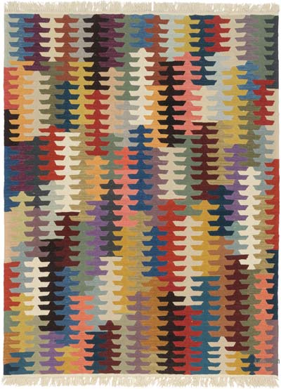 Yeni Kök Boya El Dokuma Kilim - 180 cm x 239 cm