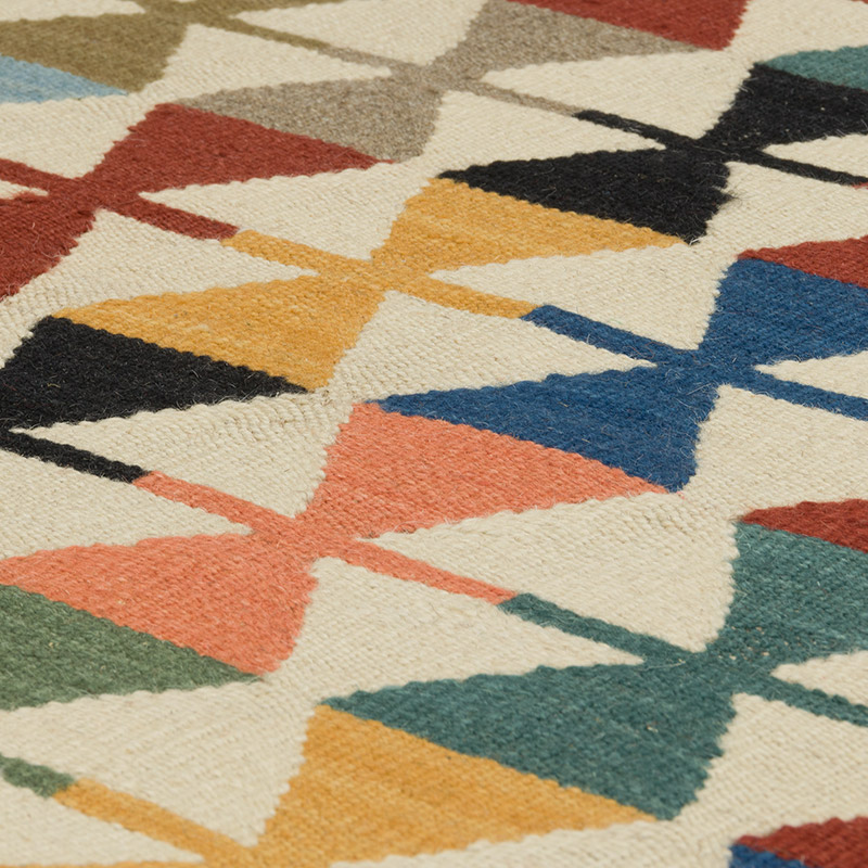 Nueva Alfombra Turca Kilim - 94 cm x 300 cm - K0085222