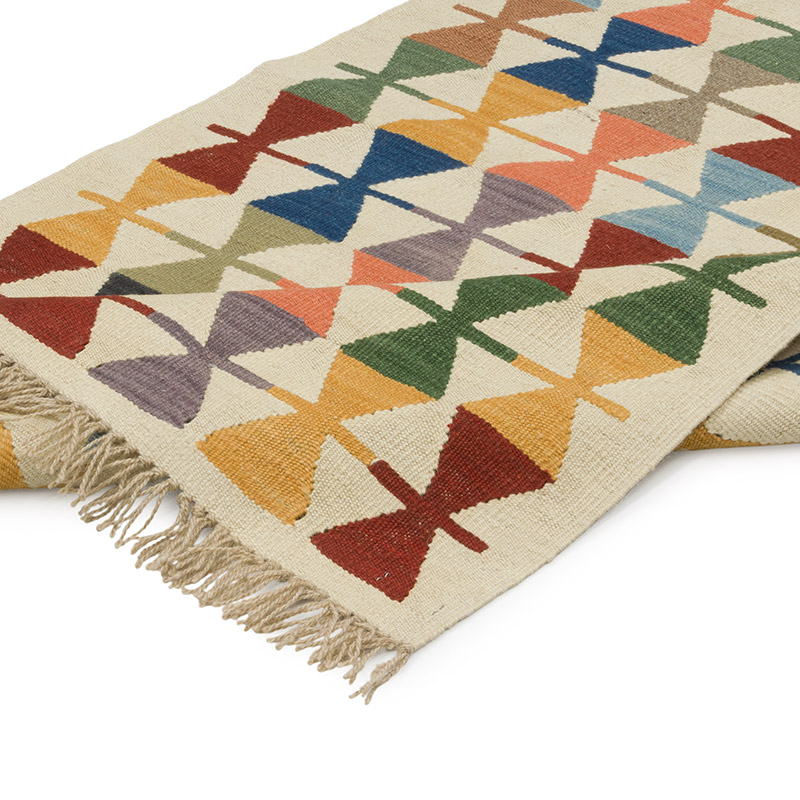 Nueva Alfombra Turca Kilim - 94 cm x 300 cm - K0085222