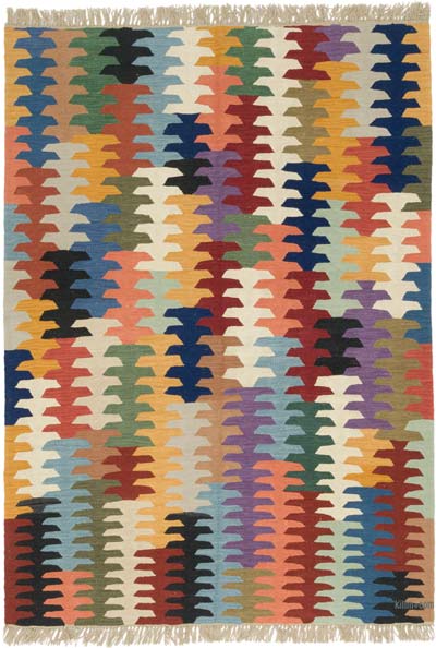 Nueva Alfombra Turca Kilim - 158 cm x 222 cm