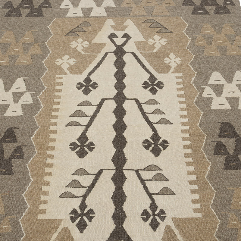 Yeni Kök Boya El Dokuma Kilim - 113 cm x 165 cm - K0085227