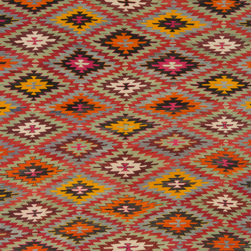 Alfombra Vintage Denizli Kilim - 180 cm x 325 cm - K0085229