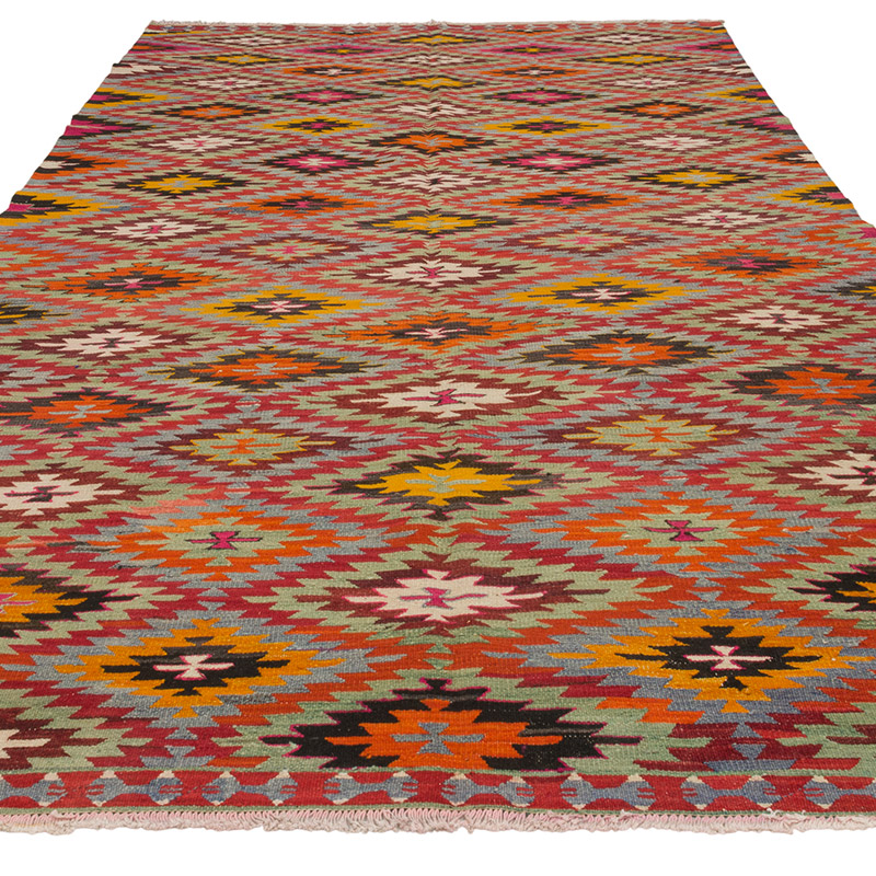 Alfombra Vintage Denizli Kilim - 180 cm x 325 cm - K0085229