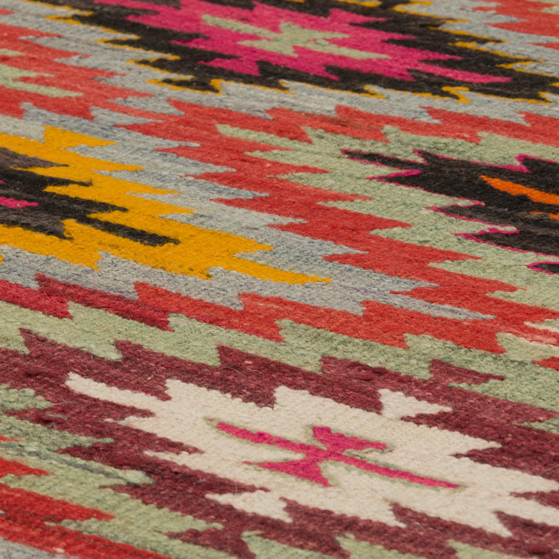 Alfombra Vintage Denizli Kilim - 180 cm x 325 cm - K0085229