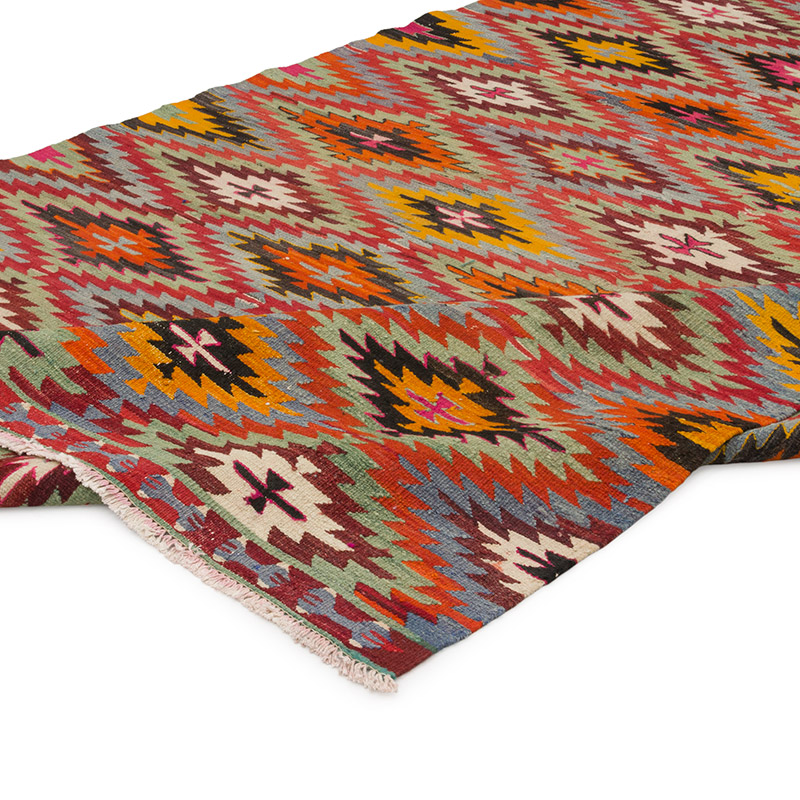 Alfombra Vintage Denizli Kilim - 180 cm x 325 cm - K0085229