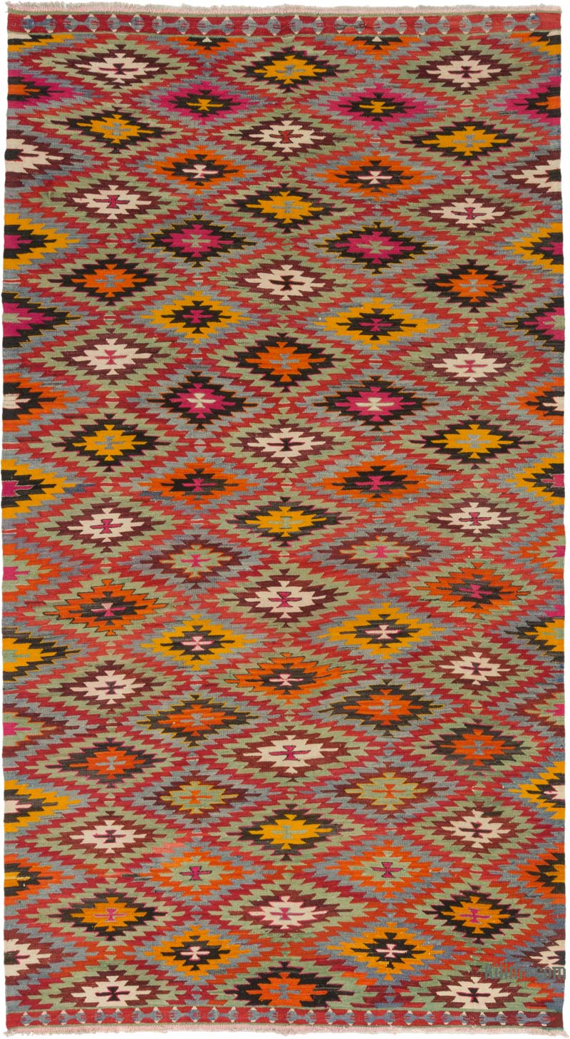 Alfombra Vintage Denizli Kilim - 180 cm x 325 cm - K0085229