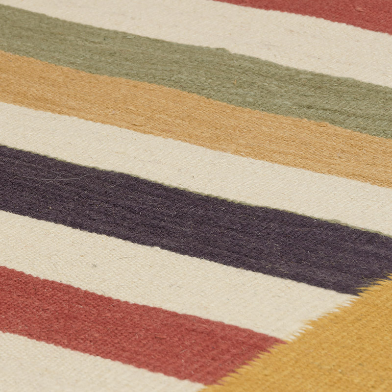 New Handwoven Turkish Kilim Rug - 6' 7" x 10'  (79" x 120") - K0085279