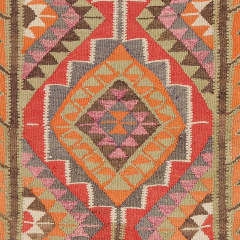 Corredor Vintage Herki Kilim - 105 cm x 314 cm - K0085282