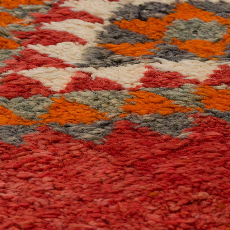 Alfombra Vintage de pasillo - 94 cm x 372 cm - K0085284